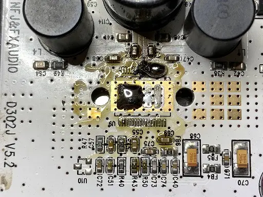 FX-Audio_D302J＋ 故障修理完了