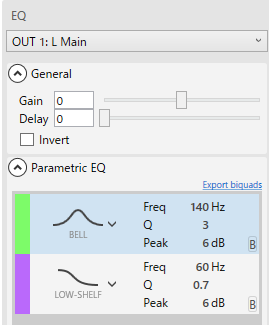 EKIO PEQ設定