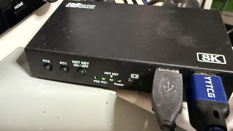 Ratoc RS-260UH-8K 稼働