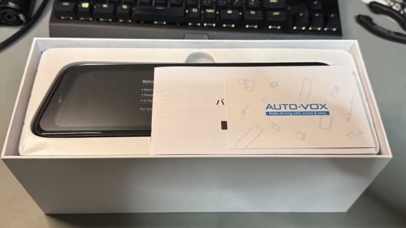  AUTO-VOX T11　開封